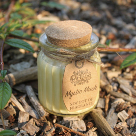 Bougie parfumée Mystic Musk Soja Pot of Fragrance