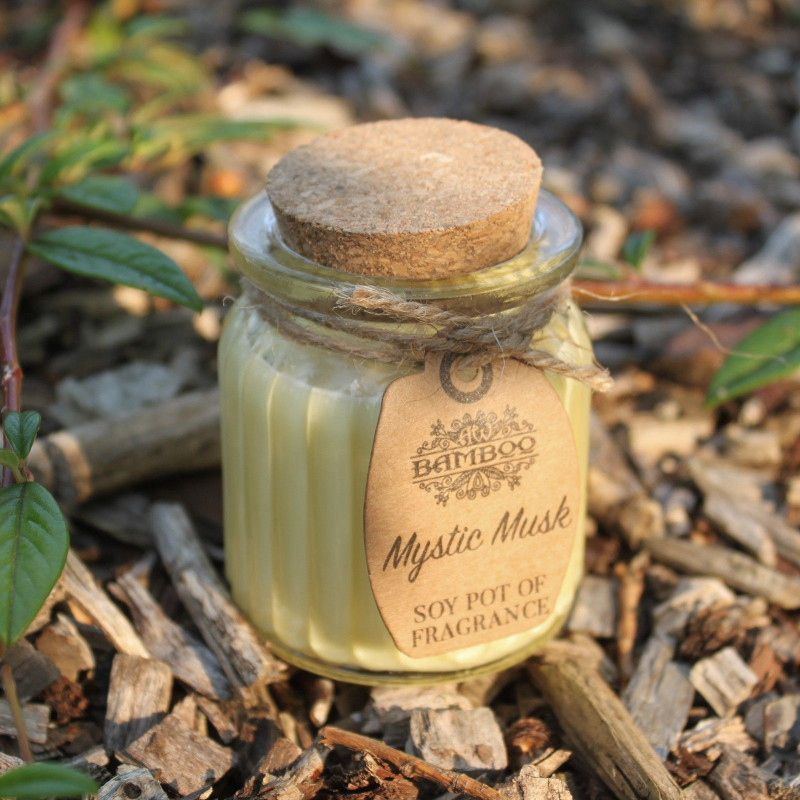 Bougie parfumée Mystic Musk Soja Pot of Fragrance