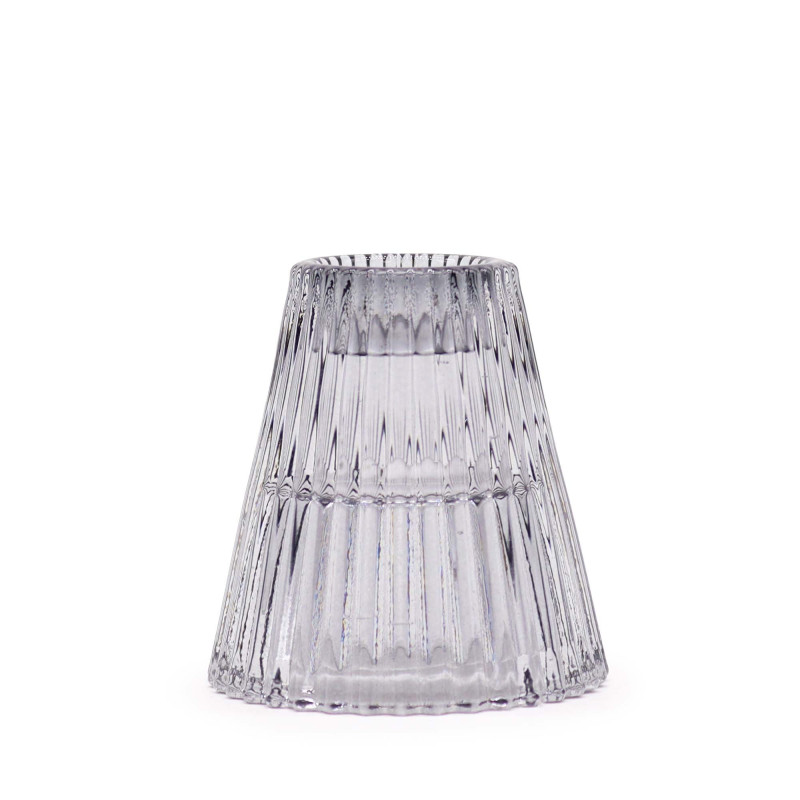 Lot de 2 bougeoirs Flip Dinner/Théâtre - Gris nuit