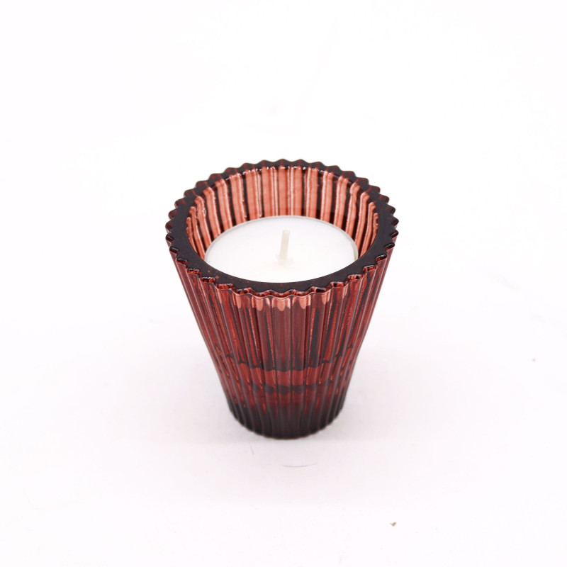 Lot de 2 bougeoirs Flip Dinner/Théâtre - Rouge Vampire