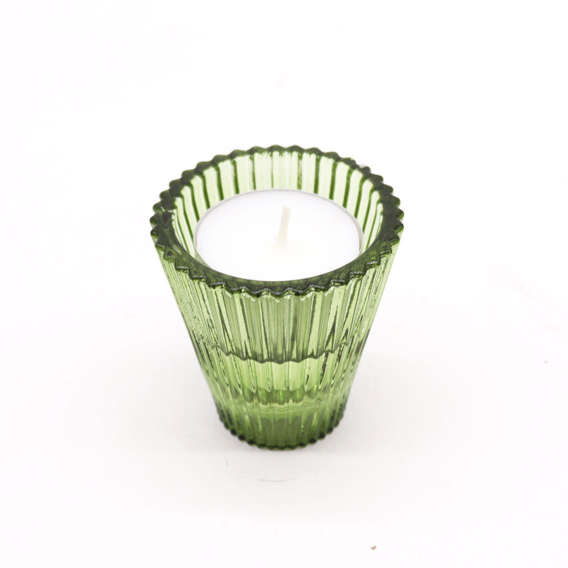Lot de 2 bougeoirs à bascule pour bougies chauffe-plat - Jardin Jade