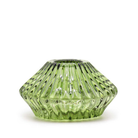 Lot de 2 bougeoirs à fleurs à bascule - Garden Jade