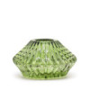 Lot de 2 bougeoirs à fleurs à bascule - Garden Jade