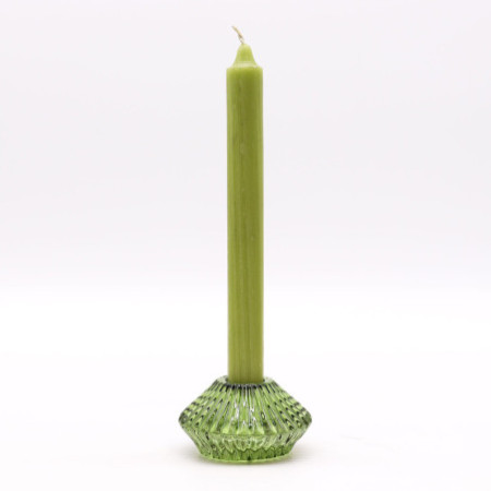 Lot de 2 bougeoirs à fleurs à bascule - Garden Jade