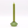 Lot de 2 bougeoirs à fleurs à bascule - Garden Jade