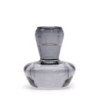 Lot de 2 photophores/bougies chauffe-plat à motif champignon - Gris nuit