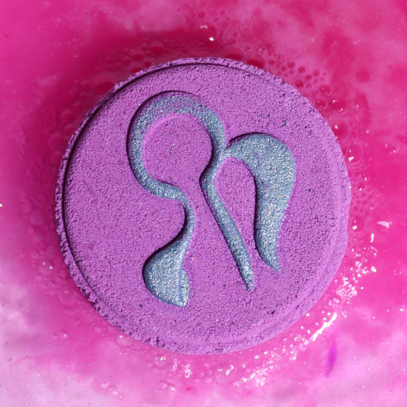 Coffret de bombes de bain avec horoscope - Vierge