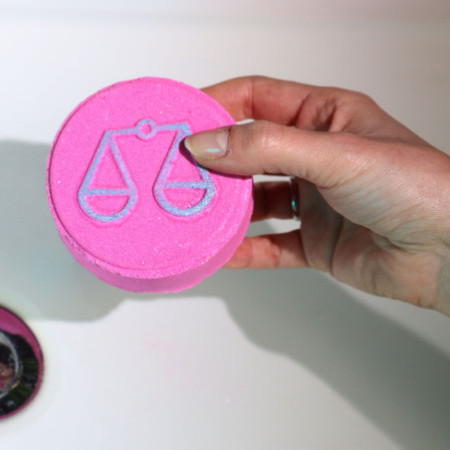 Coffret de bombes de bain avec horoscope - Balance