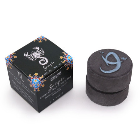 Coffret de bombes de bain avec horoscope - Scorpion