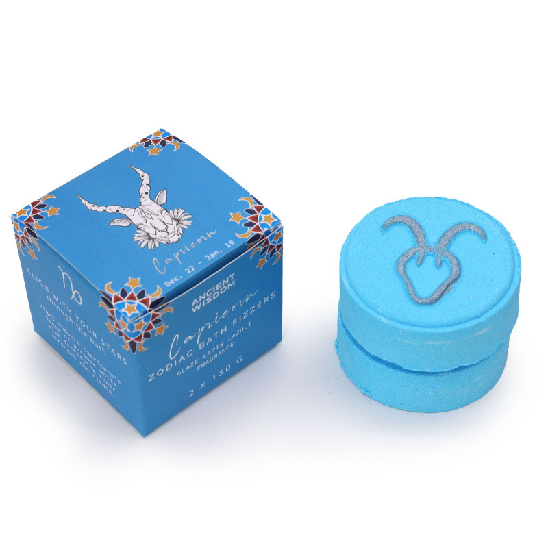 Coffret de bombes de bain avec horoscope - Capricorne