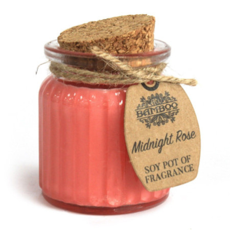 Bougie parfumée au soja Midnight Rose