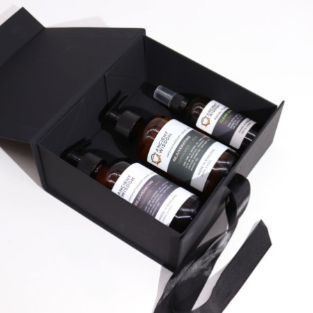 Coffret cadeau en kit - Carré moyen (20 x 18,2 x 8 cm) - Rouge
