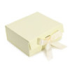 Coffret cadeau en kit - Carré moyen (20 x 18,2 x 8 cm) - Ivoire