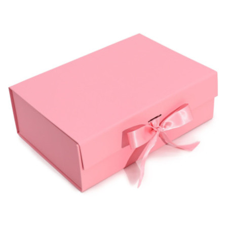 Coffret cadeau en kit - Grand (28,2 x 20,2 x 9,2 cm) - Rose