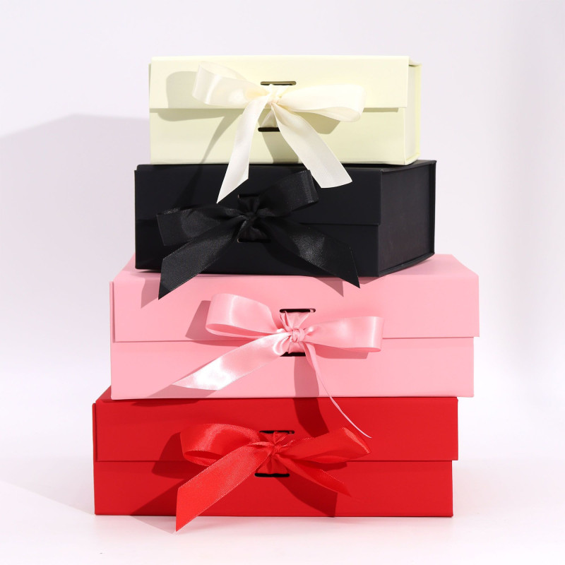 Coffret cadeau en kit - Grand (28,2 x 20,2 x 9,2 cm) - Ivoire