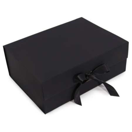 Coffret cadeau en kit - Extra large (33 x 25 x 12 cm) - Noir