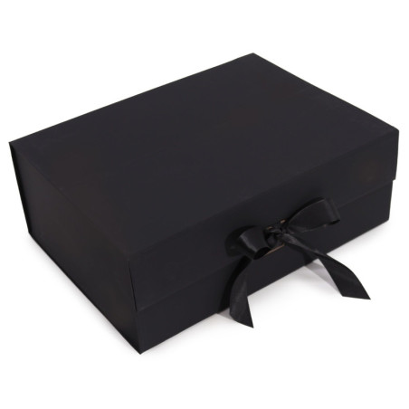 Coffret cadeau en kit - Extra large (33 x 25 x 12 cm) - Noir
