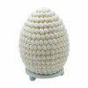 Lampe coquillage Boho - Coquillage ovale - 15 cm