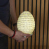 Lampe coquillage Boho - Coquillage ovale - 15 cm