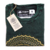 Petit t-shirt délavé à la pierre - Mandala - Vert