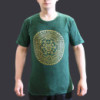 Petit t-shirt délavé à la pierre - Chakra - Vert