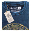 Grande chemise délavée à la pierre - Chakra - Bleu