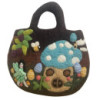 Sac en feutre Fairy Garden - 35x27cm