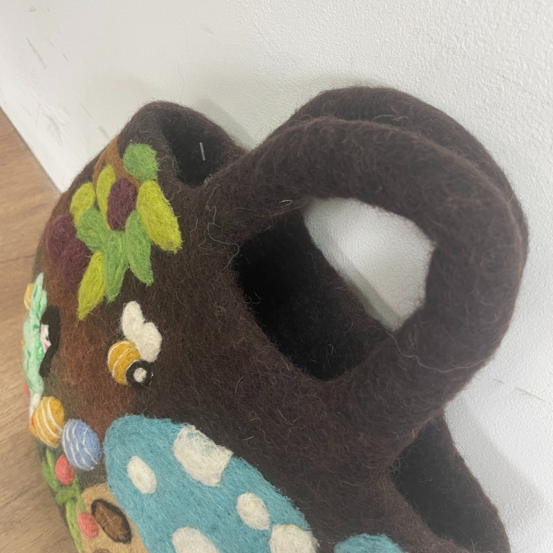 Sac en feutre Fairy Garden - 35x27cm