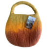 Sac à abeilles en feutre d'eau - Une poignée avec aimant - Orange lever de soleil