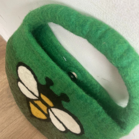 Sac à abeilles en feutre d'eau - Une poignée avec aimant - Garden Greens