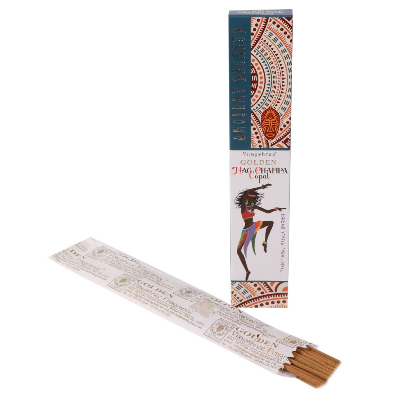 15g de Copal doré et Nag Champa