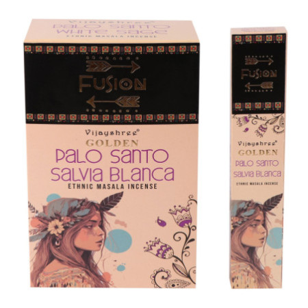 15 g de Palo Santo doré et de sauge blanche