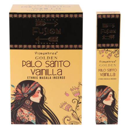15 g de Palo Santo doré et de vanille