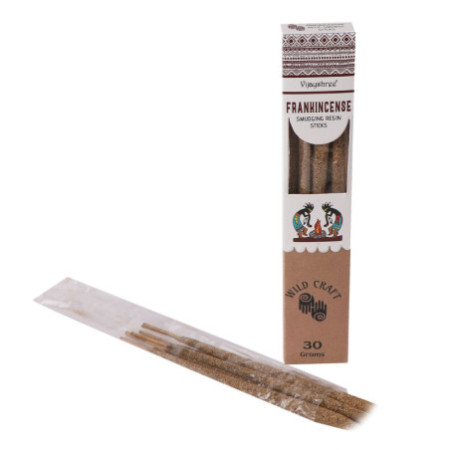 Bâtonnets de résine d'encens doré 30 g (6 pièces)