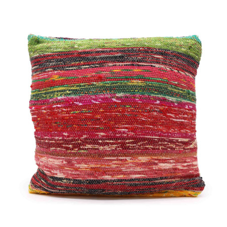 Housses de coussin en tissu éponge - 40 x 40 cm - Multicolore