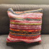 Housses de coussin en tissu chiffon - 40 x 40 cm - Bleu aqua