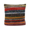 Housses de coussin en tissu chiffon - 40 x 40 cm - Vert naturel