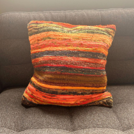Housses de coussin en tissu éponge - 40 x 40 cm - Oranges Sunrise