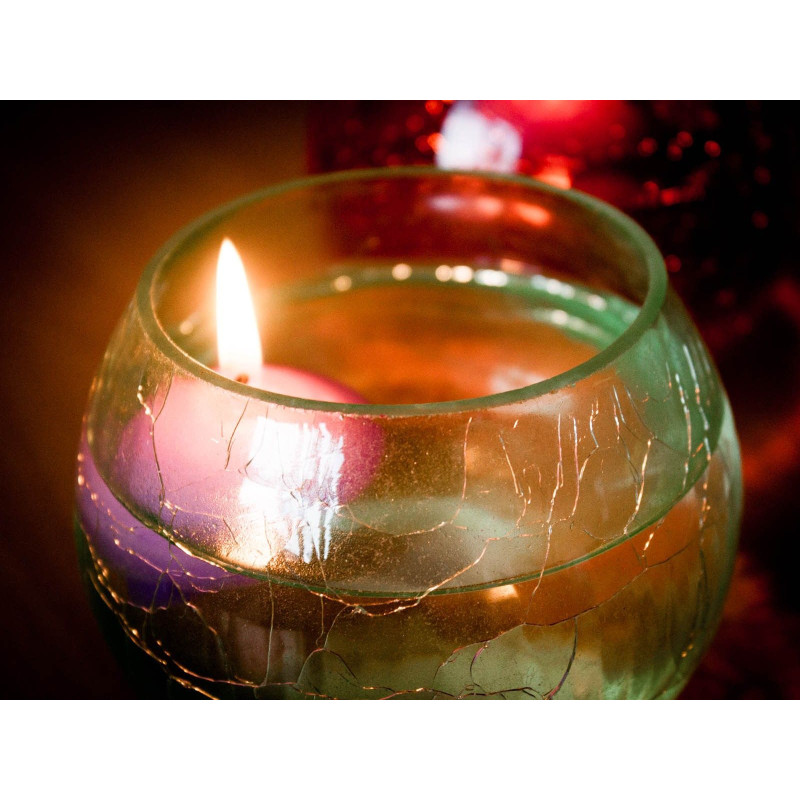 Petites bougies flottantes - Lavande
