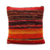 Housses de coussin en tissu chiffon - 40 x 40 cm - Rouges riches