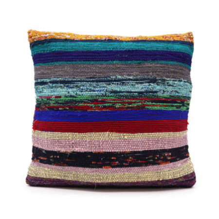 Housses de coussin en tissu éponge - 40 x 40 cm - Gris anthracite
