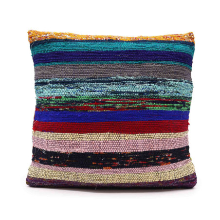 Housses de coussin en tissu éponge - 40 x 40 cm - Gris anthracite