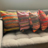 Housses de coussin en tissu éponge - 40 x 40 cm - Gris anthracite