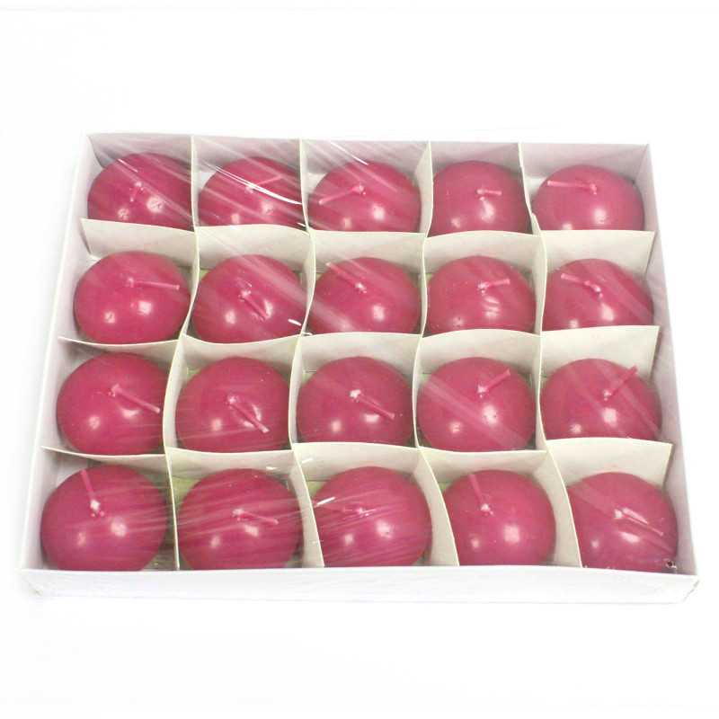 Petites bougies flottantes - Lavande