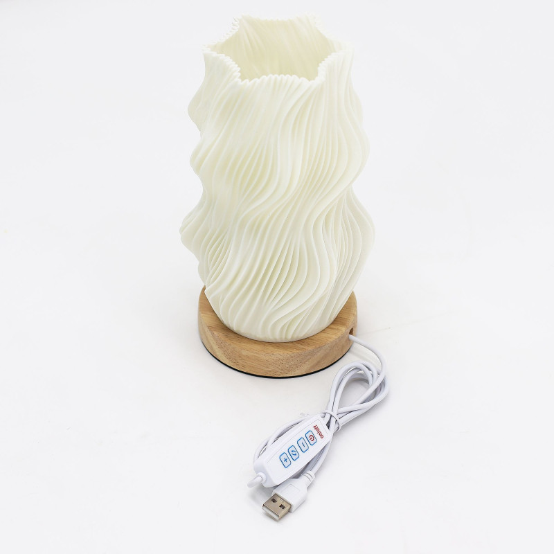 Lampe New Wave - USB (C) - 3 réglages - Star Twisted