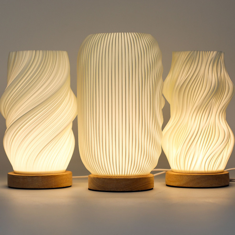 Lampe New Wave - USB (C) - 3 réglages - Star Twisted