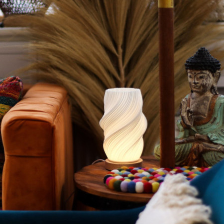 Lampe New Wave - USB - 3 réglages - Cloud Twisted