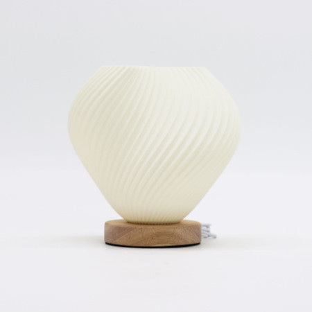 Lampe New Wave - USB - 3 réglages - Shell Twisted