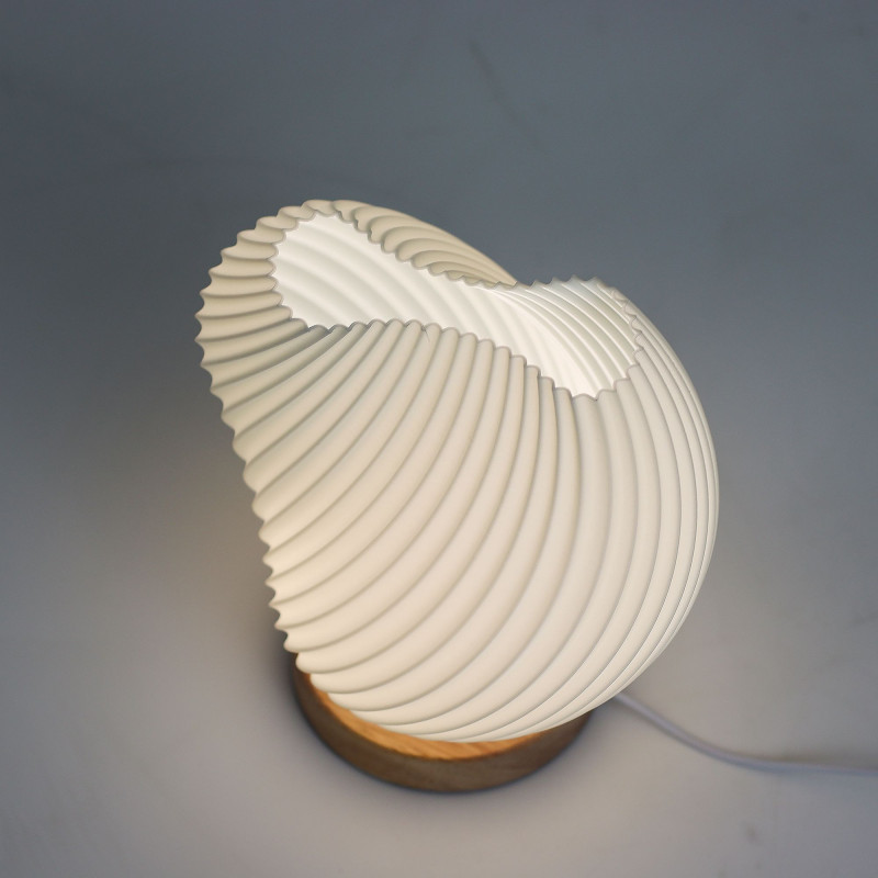 Lampe New Wave - USB - 3 réglages - Shell Twisted