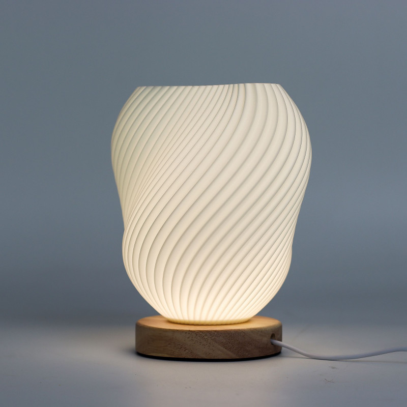 Lampe New Wave - USB - 3 réglages - Shell Twisted